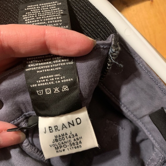 J brand mama j maternity jeans volcanic ash 26 - Picture 6 of 12